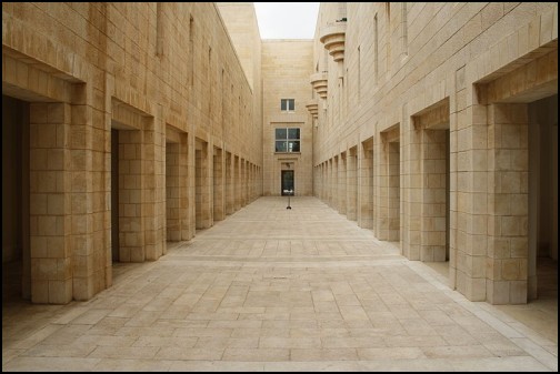 Inside the Supreme Court of Israel. Photo by Anthony Baratier