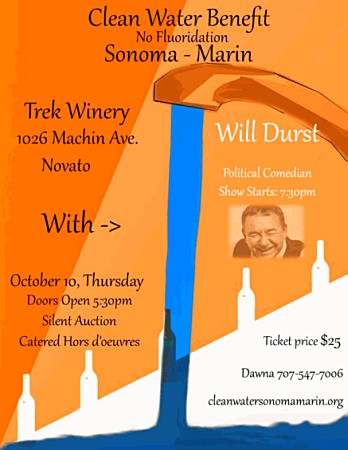 poster_Will-Durst_Trek-Winery_Clean-Water-Sonoma-Marin_450