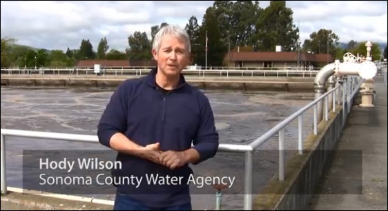 Hody Wilson explains SCWA wastewater treatment