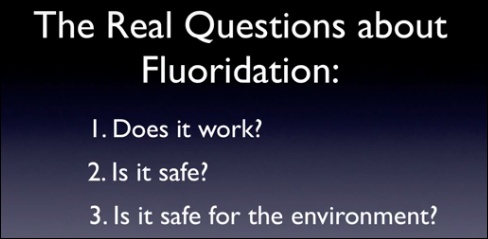 In his video Fluoridation and the Environment, Howard Patterson answers these three basic questions.