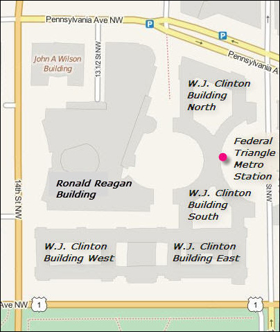 EPA Complex including William Jefferson Clinton Building West, home of NTEU 280